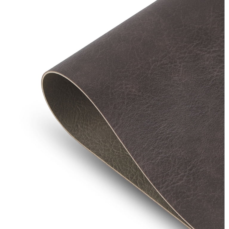 Ala Carte by Dainty Home Florence Solid Textured Faux Leather