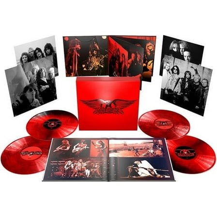 Aerosmith - Greatest Hits - Super Deluxe Edition on Red Colored Vinyl - Music & Performance