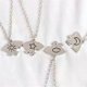 thumbnail image 5 of 3/4 Pcs/set Round Sun Star Moon Pendant Necklace Fashion Best Friend Forever Friendship BFF Men And Women Charm Choker, 5 of 5