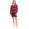 thumbnail image 3 of PSK Collective Equal Pay for Equal Work Authentic Rugby Jersey (Women) Red Stripe, 3 of 5