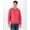 Recover Red, variant on Boxercraft EM5160 Recrafted Fleece Crew-Aluminum-S