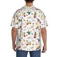 thumbnail image 3 of Fotbe Cute tractor and vehicle Print Short Sleeve Button Down Shirts for Men Casual Summer Beach Wrinkle Free Shirt-4X-Large, 3 of 5