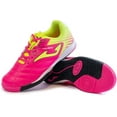 thumbnail image 2 of Toledo Junior Indoor Soccer Shoes

Joma kids soccer shoes are made from high quality Fibertech with rubbder outsoles for comfort and durability, 2 of 2