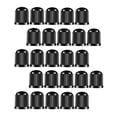 thumbnail image 4 of 25 tapones universales para válvulas de neumáticos de coche, aptos para decoración de válvulas de vehículos. Negro, 4 of 8