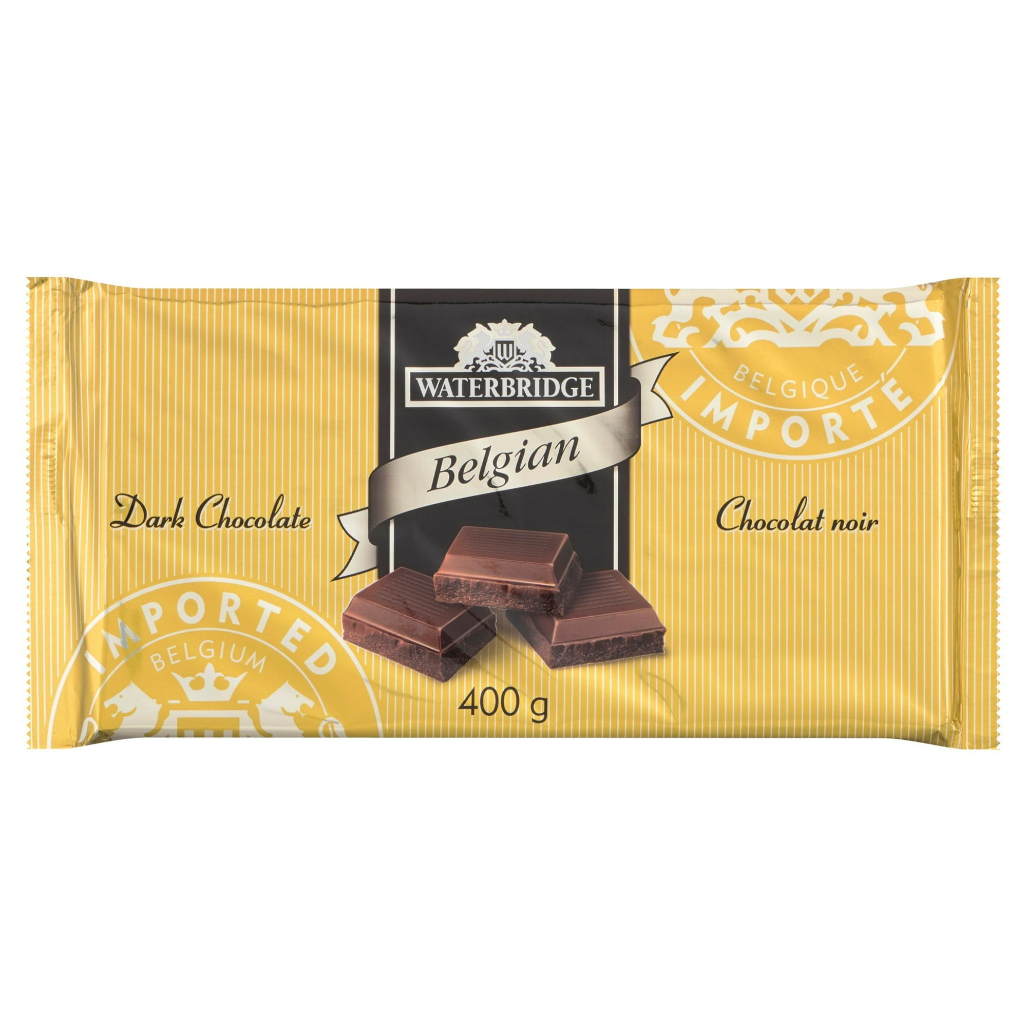 Waterbridge Dark Chocolate bar, 400 g