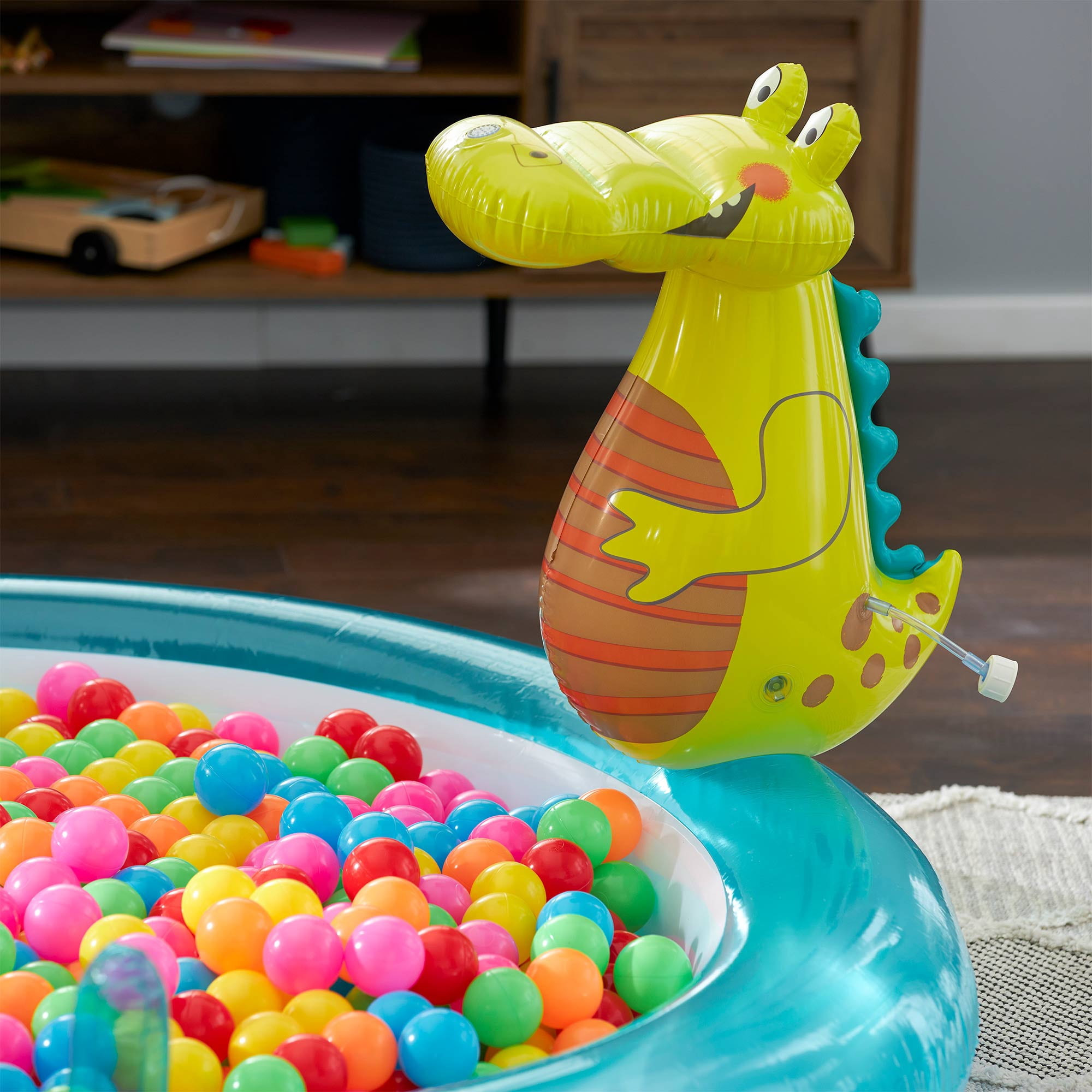Intex Gator Outdoor Inflatable Kiddie Pool Water Play Center (3 Pack)