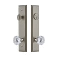 thumbnail image 5 of Grandeur 840773 Fifth Avenue Solid Brass Tall Plate Single Cylinder Keyed Entry Set -, 5 of 6