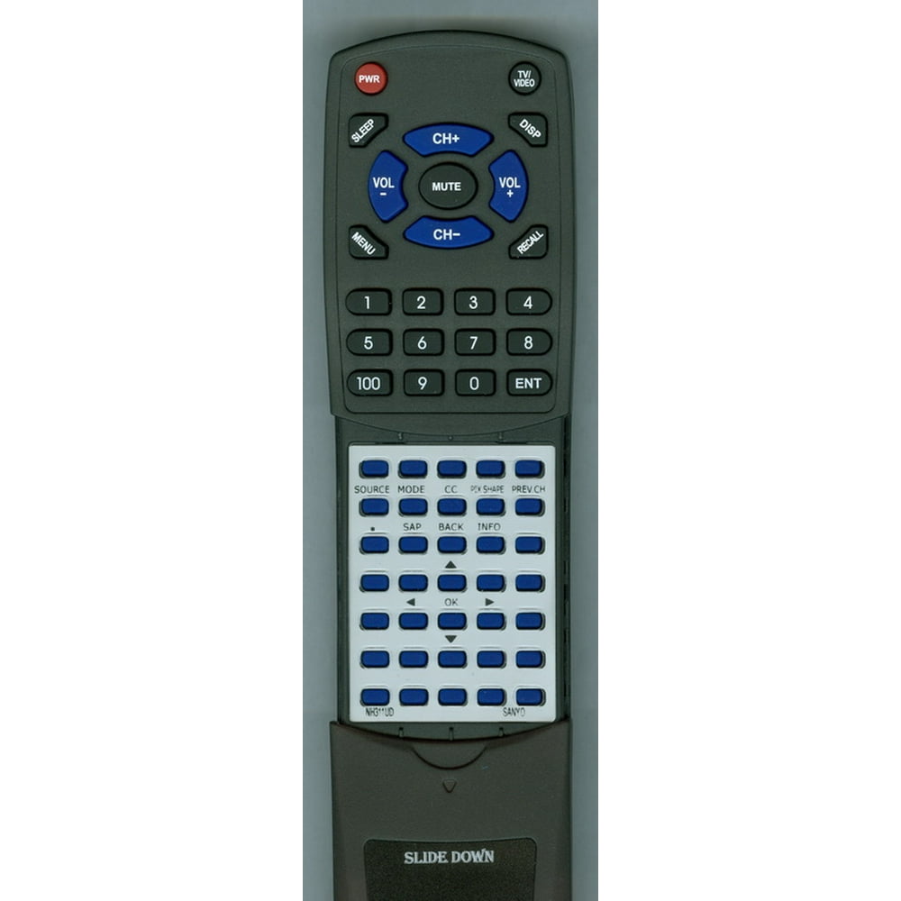 Replacement Remote for SANYO NH311UD, FW32D06F, FW40D36F, FW43D25F