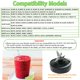 thumbnail image 3 of Vasos y cuchillas de batidora de repuesto para Ninja BN401 BN751 BN801, 3 of 7