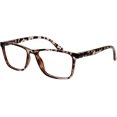 thumbnail image 2 of OPULIZE NYX Reading Glasses with Blue Light Blocking for Women Men, Rectangular Frame with UV & Eyestrain Protection, 2 of 7