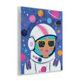 thumbnail image 4 of Stupell Industries Astronaut Gal in Space Astrology & Stars Painting Unframed Art Print Wall Art, 11 x 14, 4 of 8