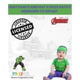 thumbnail image 2 of Disfraz de 3 piezas de Hulk de Marvel Avengers para bebés de 3 a 6 meses, 2 of 7