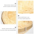 thumbnail image 4 of Gymnture Hand-Woven Round Wicker Storage Basket for Home, Kitchen, and Outdoor Use, 4 of 10
