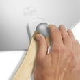 thumbnail image 3 of Pie Supply 12 inch x 14 inch Aluminum Pizza Peel with Foldable Wooden Handle for Homemade Pizzas and Baking Bread, 3 of 7