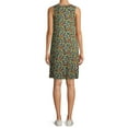 thumbnail image 5 of Time and Tru Women's Sleeveless Knit Dress, 5 of 6
