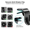 thumbnail image 5 of Car Phone Holder, Air Vent Car Phone Mount Cradle,Silver, 5 of 5