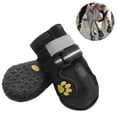 thumbnail image 2 of Zapatos antideslizantes para perros, protector de patas con cierre de velcro ajustable y reflectante, paquete de 4 para perros medianos y grandes para el verano Adepaton 2034967-3, 2 of 9