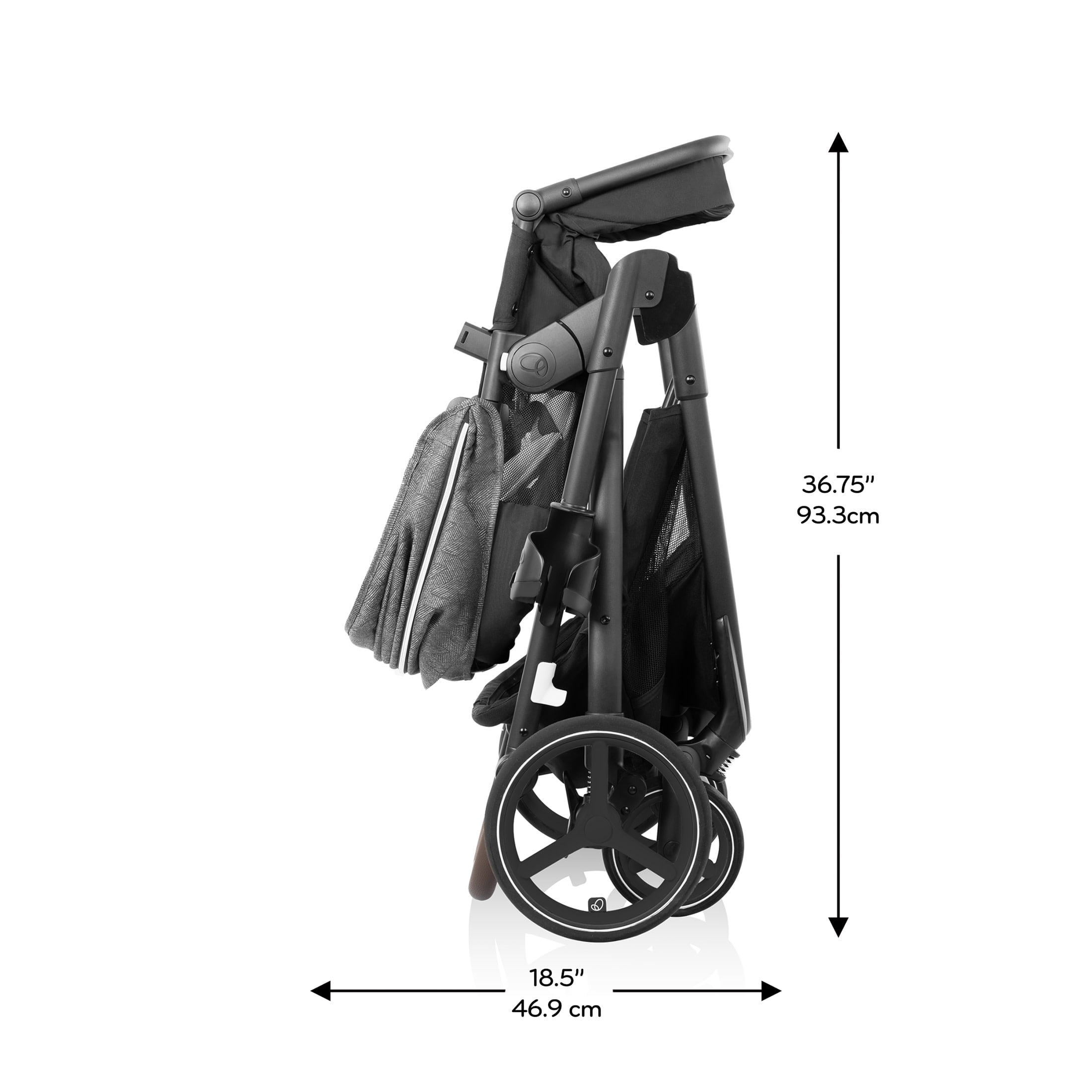Evenflo Shyft Intuiti+ Travel System featuring Revolve180 LiteMax NXT™ with SensorySoothe, Angler Tweed