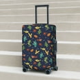 thumbnail image 5 of Uemuo Shells and Seaweed Printed Washable Luggage Cover - Fashion Suitcase Protector Fits 18-32 Inch Luggage -X-Large, 5 of 9