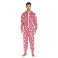 thumbnail image 6 of joogoo Hearts Unisex Adults Onesies Pajamas Jumpsuits L, 6 of 7