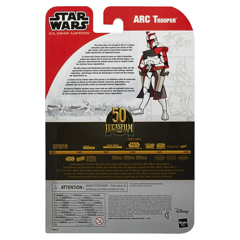 Star Wars The Black Series ARC Trooper Commander Republic Commando