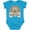 Turquoise, variant on Inktastic Border Collie Dog Gifts Girls Baby Bodysuit