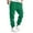 Green, variant on IROINNID Sweatpants for Men Solid Drawstring Waist Jogger Pants Thicken Stretch Comfy Sport Pants With Pocket,Red
