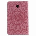 thumbnail image 3 of Galaxy Tab A 8.0 2018 Case, Dteck Slim Fit Embossed Flower Pattern PU Leather Folio Stand Case with Card Holders Cover for Samsung Galaxy Tab A 8 inch 2018 Release SM-T387 Tablet, Pink, 3 of 7