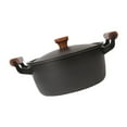 thumbnail image 3 of BRIGHTFUFU NonStick Cooking Pot Round Iron Pots for Cooking 1PC, 3 of 7