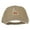 Khaki, variant on Idaho with Map Outline Embroidered Washed Cotton Twill Cap - Khaki OSFM