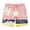 Pink, variant on XFeng Men's 2 in 1 Swim Trunks, Print Board Shorts with Compression Liner, Quick Dry Beach Swim Shorts with Pockets