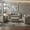 Olive Green, variant on Roundhill Furniture Wilson 4-Piece Living Room Set, Sofa Loveseat Cuddle Chair and Ottoman, Olive Green