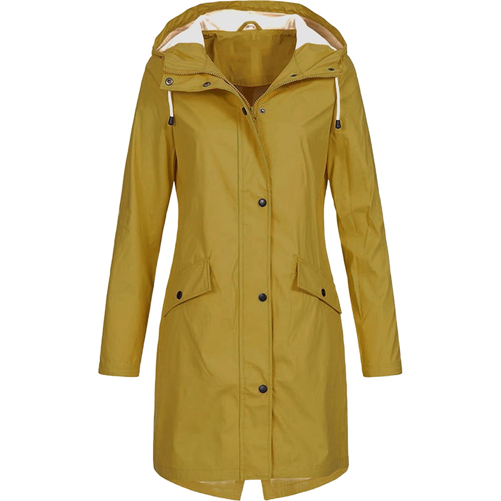 Rain Jacket for Women Deals! Verugu Women’s Winter Warm Coats, Plus ...