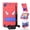Red+Blue, variant on TECH CIRCLE Kids Heavy Duty Case for Samsung Galaxy Tab A11 8.7-inch 2025 (SM-X130/X133/X135),Shockproof Silicone +PC Case Kickstand Cover with Shoulder Strap,Navy+Green
