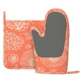 thumbnail image 3 of Kll He Marine Theme With Beautiful Corals Oven Gloves And Pot Holders Grill Gloves - Oven Gloves And Pot Holders, Non-Slip Cooking Gloves With Recycled Pads, 3 of 9