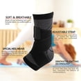 thumbnail image 3 of Foot Sleeve with Compression Wrap, Ankle Brace For Arch, Ankle Support, Running, For Sprained Foot, Tendonitis, Plantar Fasciitis, 3 of 6