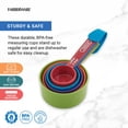 thumbnail image 2 of Juego de tazas medidoras Farberware Professional con cuchara de café, 2 of 9