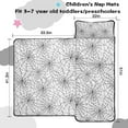 thumbnail image 5 of Halloween Spider Web Pattern Toddler Nap Mats for Kids Preschool,51"x22" Sleeping Mat Bag or Kids,Toddler Sleeping Bag,Toddler Nap Mat or Daycare, 5 of 6