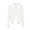 White, variant on Tarylea Undershirt Tops for Women High Neck Long Sleeve Shirts Solid Color Loose Homewear Stretch Light Weight Casual Wear
