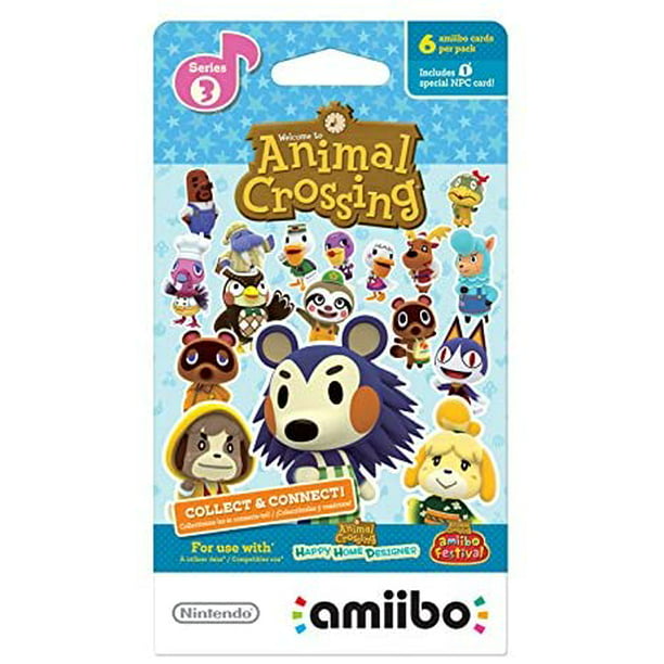 Nintendo Animal Crossing amiibo cards Series 3 Nintendo Wii U 