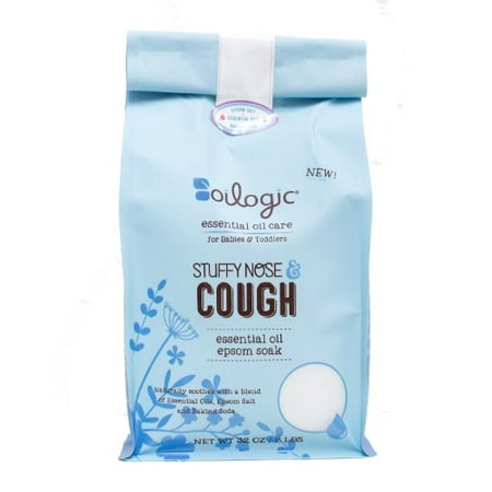 Oilogic Stuffy Nose & Cough Epsom Soak - 32oz