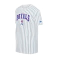 thumbnail image 3 of Youth New Era  White Kansas City Royals 2026 City Connect Pinstripe T-Shirt, 3 of 4
