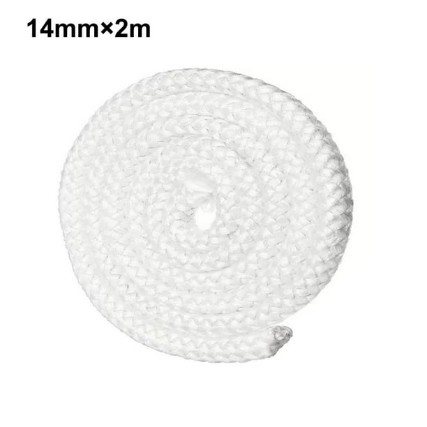 White Stove/Fire Rope Wood Burning Stove 14mm 2M Length Log Burner Door