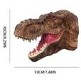 thumbnail image 3 of Guante de marioneta de mano, juguete de peluche, simulación de dinosaurio para niños, 3 of 4