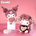 thumbnail image 4 of Sanrio Kawaii Pink Hello Kitty Kuromi Melody Cinnamoroll Peach Blossom Series Stuffed Toy Christmas Halloween Day Gift, 4 of 4