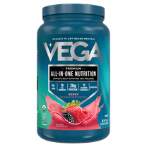 Vega - One All-In-One Organic Plant Based Shake Powder Drink Mix Berry - 24.3 oz.