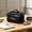 Black, variant on Boho Mesh Makeup Bag, Breathable Cosmetic Bags with Zipper, Travel Lightweight Make Up Organizer Mesh, Toiletry Bag with Handle for Women Girls Gift