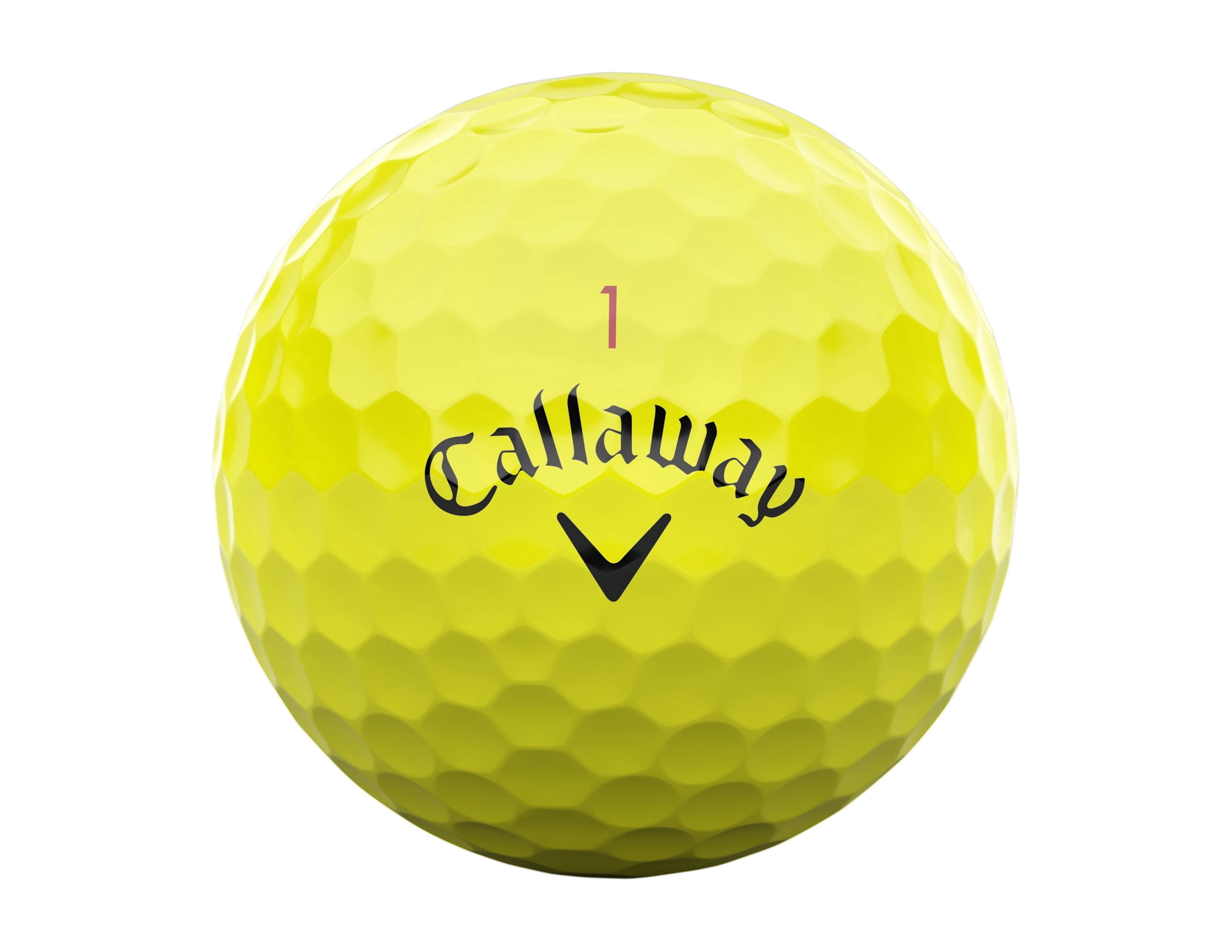 (4 pack) Callaway Golf Chrome Soft 2026 - Yellow 12pk