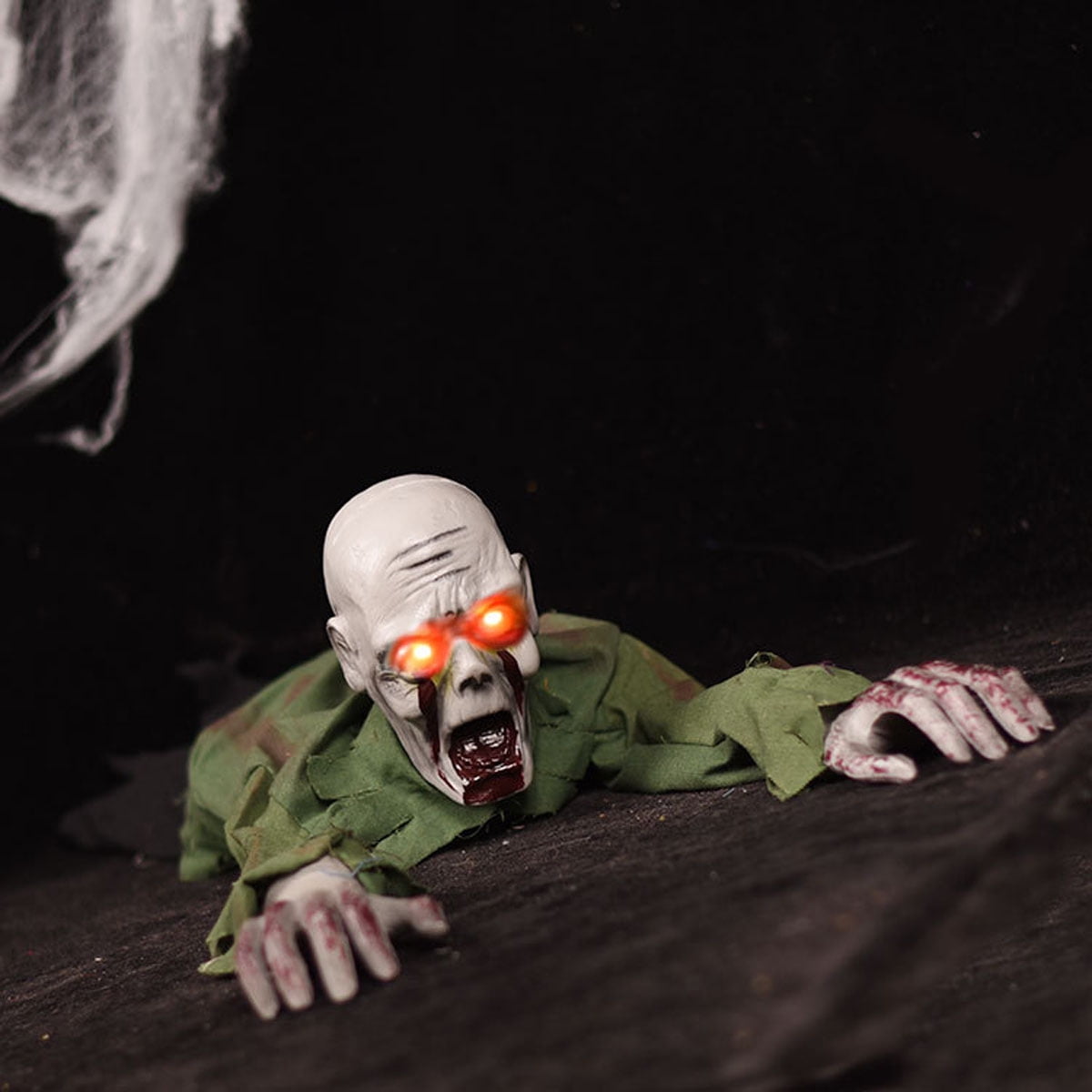 crawling zombie doll