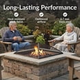 thumbnail image 2 of Sunnydaze Outdoor Steel Mesh Square Fire Pit Spark Screen Cover - Black - 30", 2 of 10